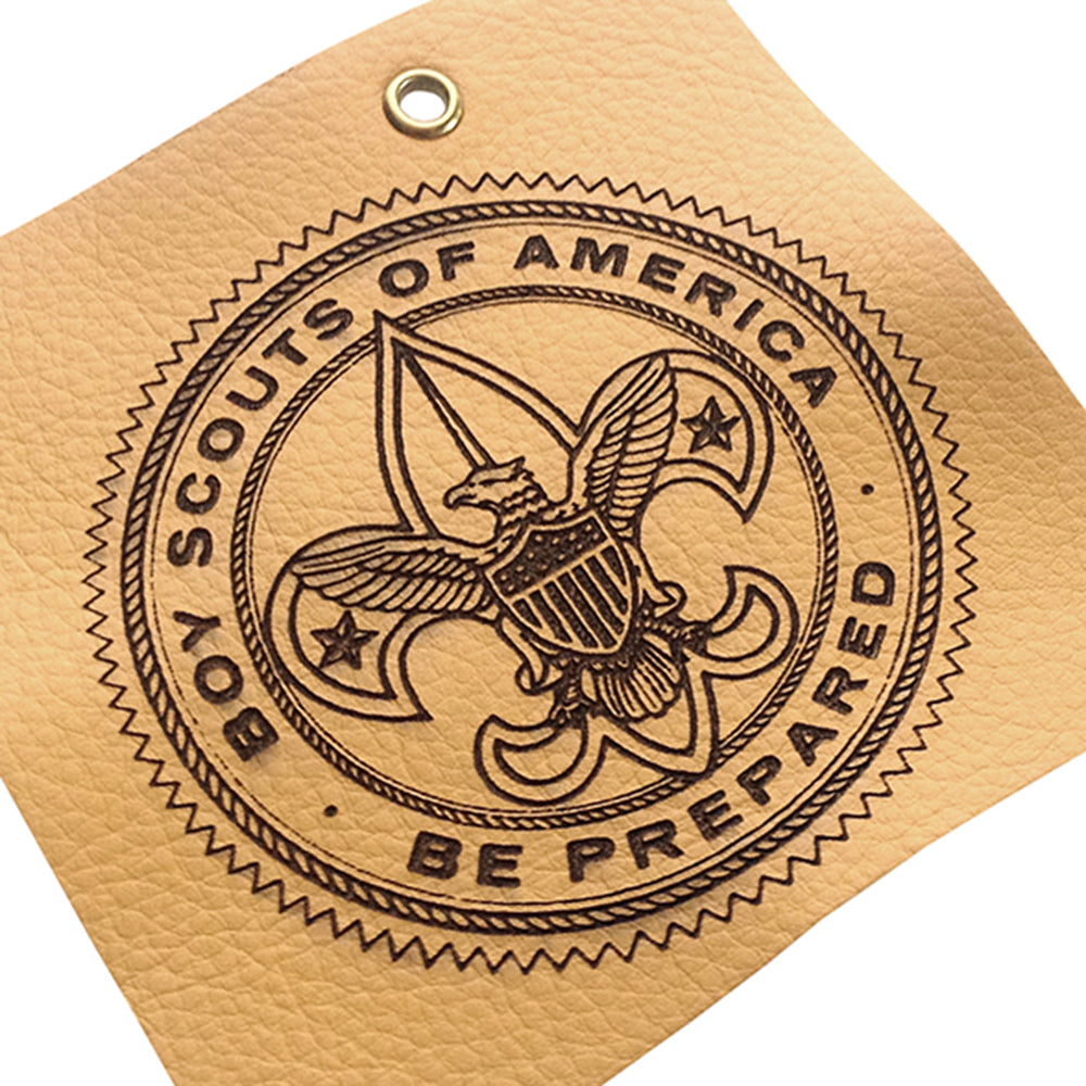 Laser Engraved Leather